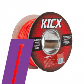KICX KSS-4-100 R оплетка кабеля красная ф-4мм. (бухта -100м.)