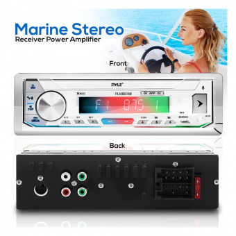 Магнитола морская PYLE MARINE PLMRB39W фото 3 Магнитола морская PYLE MARINE PLMRB39W фото 3