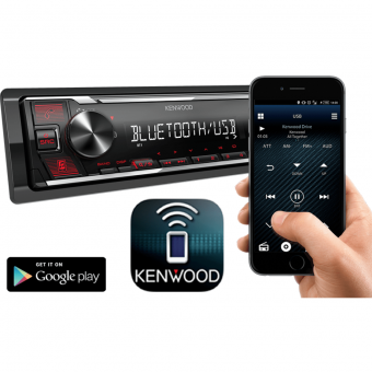 Автомагнитола KENWOOD KMM-BT209 USB/MP3/iPod проигрыватель фото 3 Автомагнитола KENWOOD KMM-BT209 USB/MP3/iPod проигрыватель фото 3
