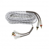KICX FRCA 22-5-SA Межблочный 2RCA-2RCA кабель c двойной изоляцией, длина 5 метр