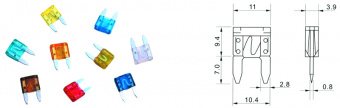 Предохранитель мини PRM25 (25A)(TITAN) Предохранитель мини PRM25 (25A)(TITAN)