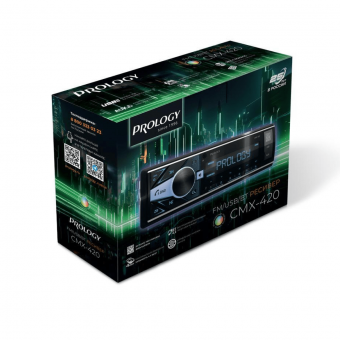 Автомагнитола PROLOGY CMX-420 (FM, USB, Bluetooth, 4х55) фото 4 Автомагнитола PROLOGY CMX-420 (FM, USB, Bluetooth, 4х55) фото 4