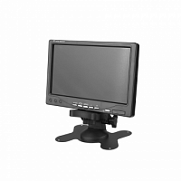 Монитор для камеры заднего вида Incar CDH-137BL (7", 2-RCA, 1204*600, CVBS/AHD)