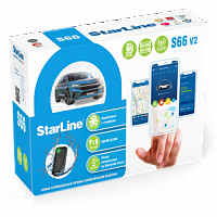 Автосигнализация StarLine S66 V2 BT (2CAN / 4LIN / 2SIM / GSM)