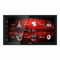 Автомагнитола JVC KW-M150BT (USB, 2 DIN, ВТ)