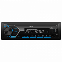 Автомагнитола ACV AVS-814BB (1din/голубая/Bluetooth/USB/AUX/SD/FM/4*50)