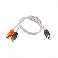 RCA Y-разветвитель DL Audio Barracuda YRCA 1M2F (0,3 м)