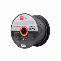 Силовой кабель ACV KP25-1303PRO (8 AWG, черный, 25м)