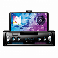 Автомагнитола Pioneer SPH-C10BT (ВТ, 4x50 Вт, держатель для смартфона)