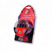 Межблочный кабель KICX RCA-22-5-SSP (с тройной изоляцией 2RCA-2RCA, 5м. медь)