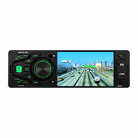 Автомагнитола с монитором 1DIN SKYLOR AV-4300 (4x50, BT, USB, FLAC, MP3, JPEG)